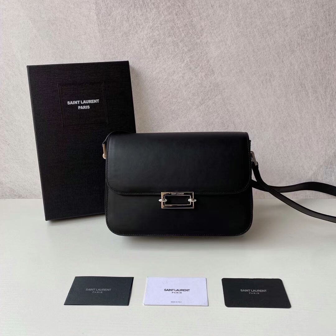 Yves Saint Laurent Calf leather cross-body bag Y357624 black