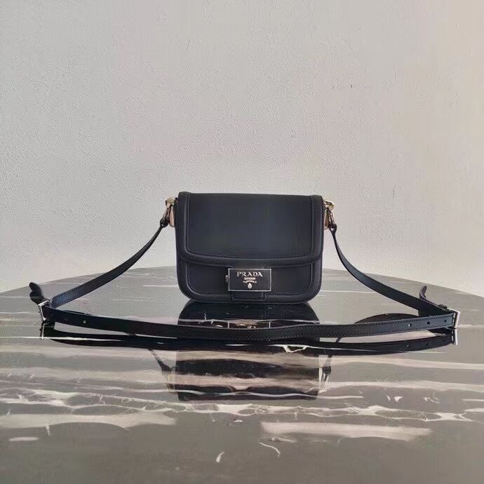 Prada Nappa Leather shoulder bag 1AD257 black