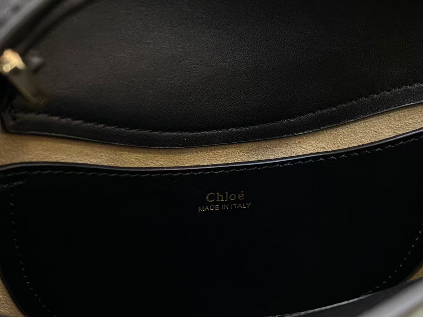 Chloe Original Calfskin Leather Bag 3S1350 black