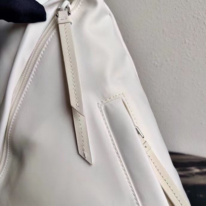 Prada Brushed leather bag 2VH092 white