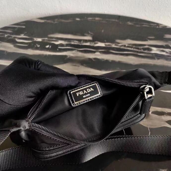 Prada Brushed leather mini bag 2VD128 black