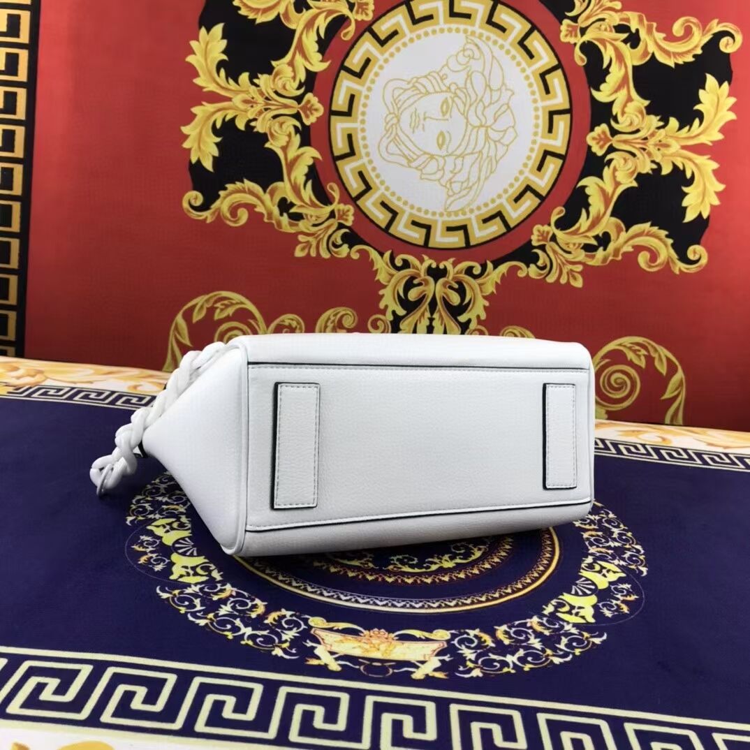 Versace Original medium Calfskin Leather Bag FS1041 white