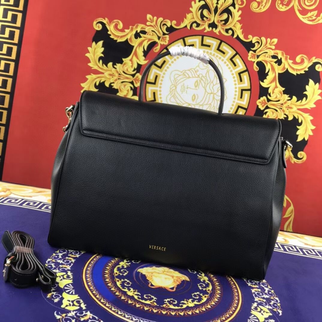 Versace Original large Calfskin Leather Bag FS1042 black