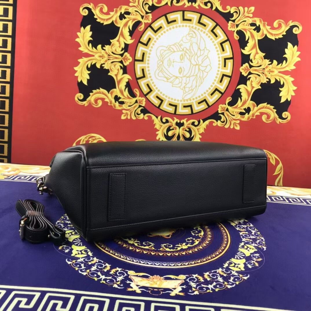 Versace Original large Calfskin Leather Bag FS1042 black