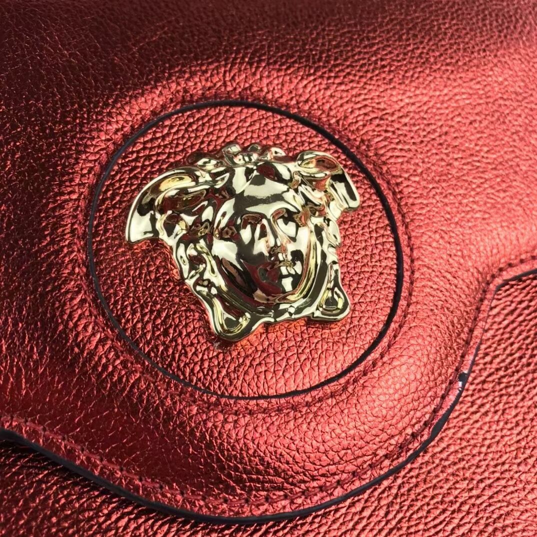 Versace Original medium Calfskin Leather Bag FS1041 red