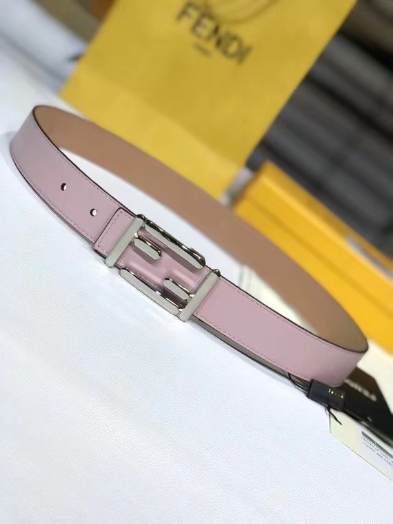 Fendi Leather Belt F2373 30mm