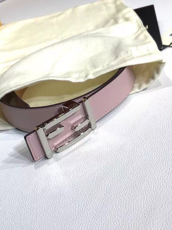 Fendi Leather Belt F2373 30mm