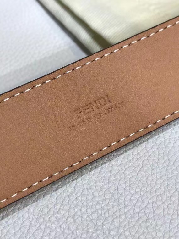 Fendi Leather Belt F2373 30mm