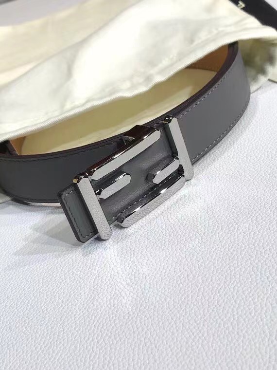 Fendi Leather Belt F2375 30mm