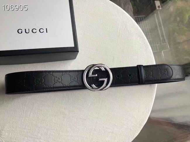 Gucci Reversible Signature leather belt 473030