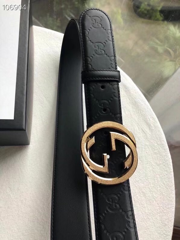 Gucci Reversible Signature leather belt 473031