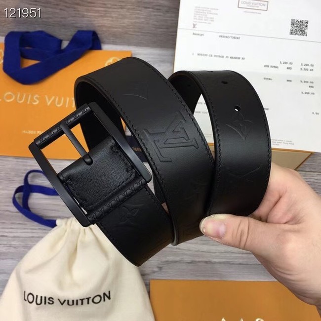 Louis Vuitton REVERSO 40MM REVERSIBLE BELT MP311V black-color hardware