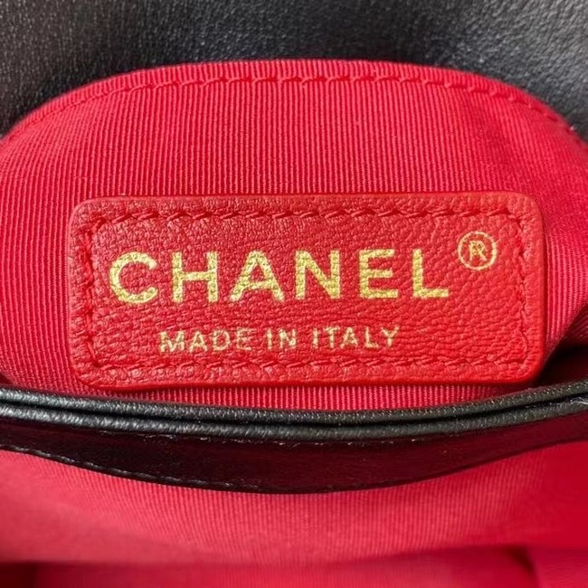 Chanel Flap Shoulder Bag Original leather AS2638 black