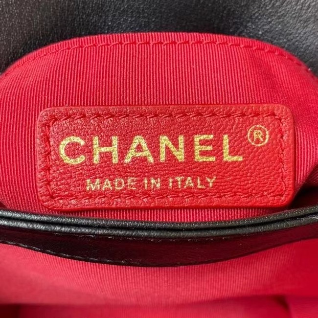 Chanel Flap Shoulder Bag Original leather AS2638 black