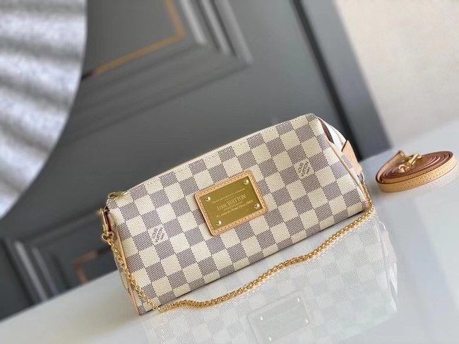 Louis Vuitton Original Damier Azur Canvas Eva Clutch N55213