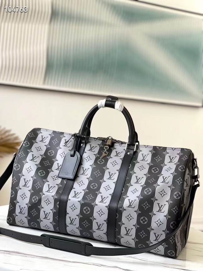 Louis vuitton KEEPALL BANDOULIERE 50 N40567 black