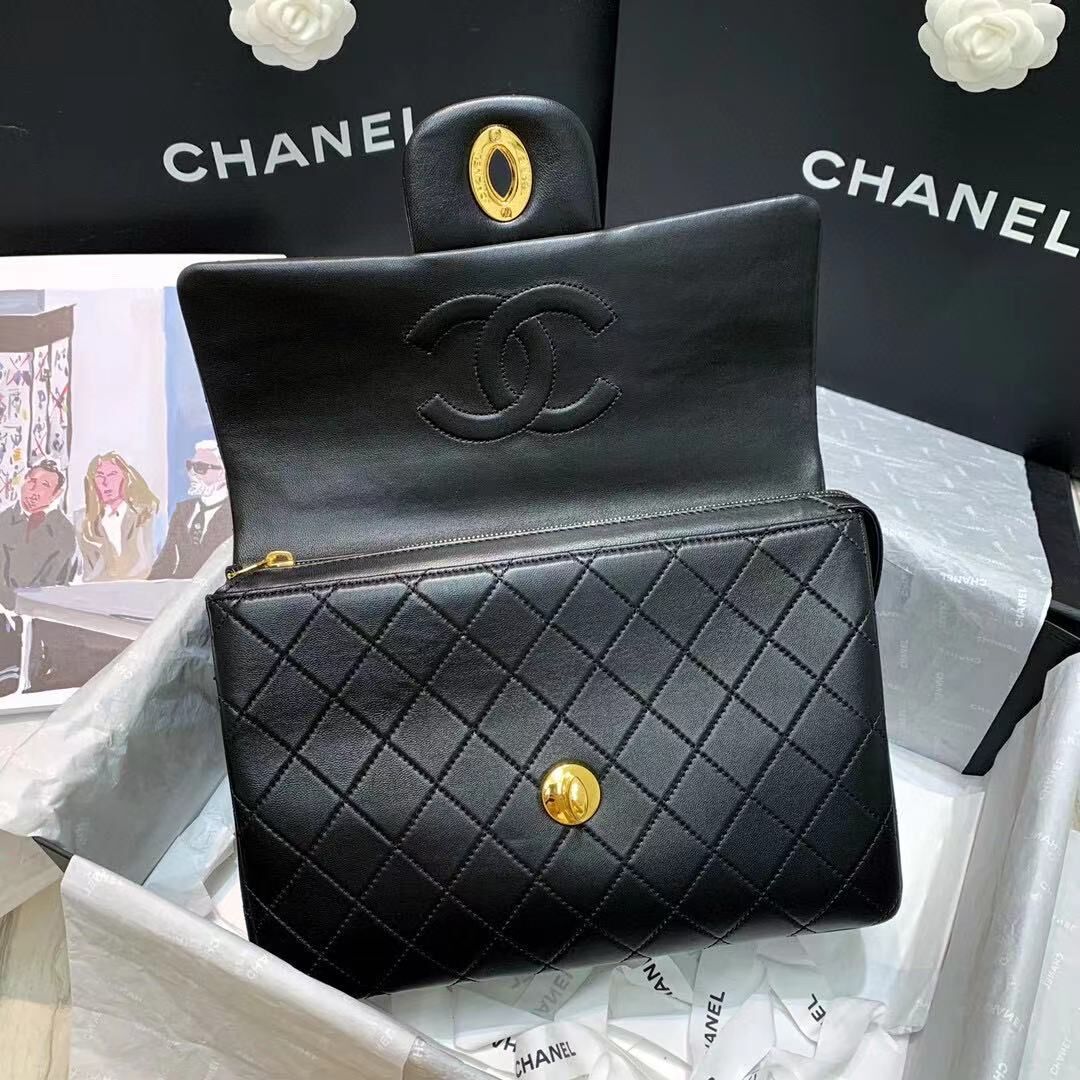 Chanel Original leather Bag AS2655 Black