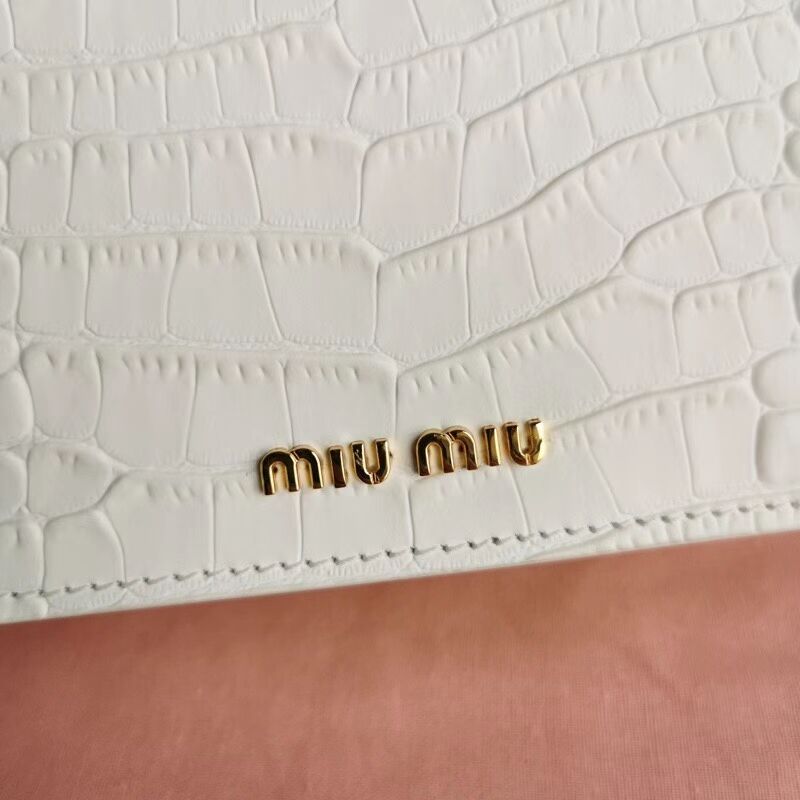 miu miu Matelasse Nappa Leather mini tote Bag 5EA196 pink