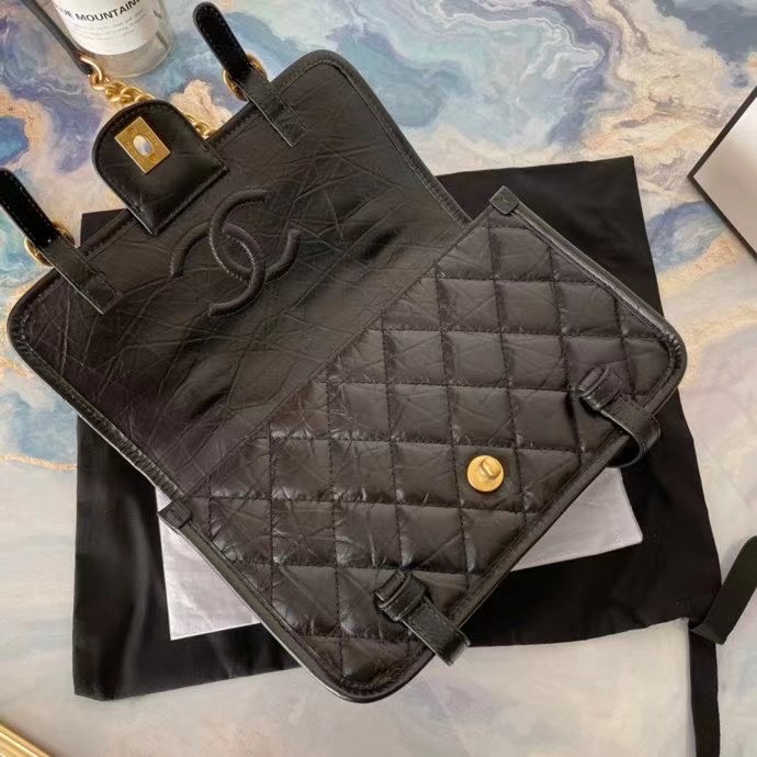 Chanel FLAP BAG AS2696 black