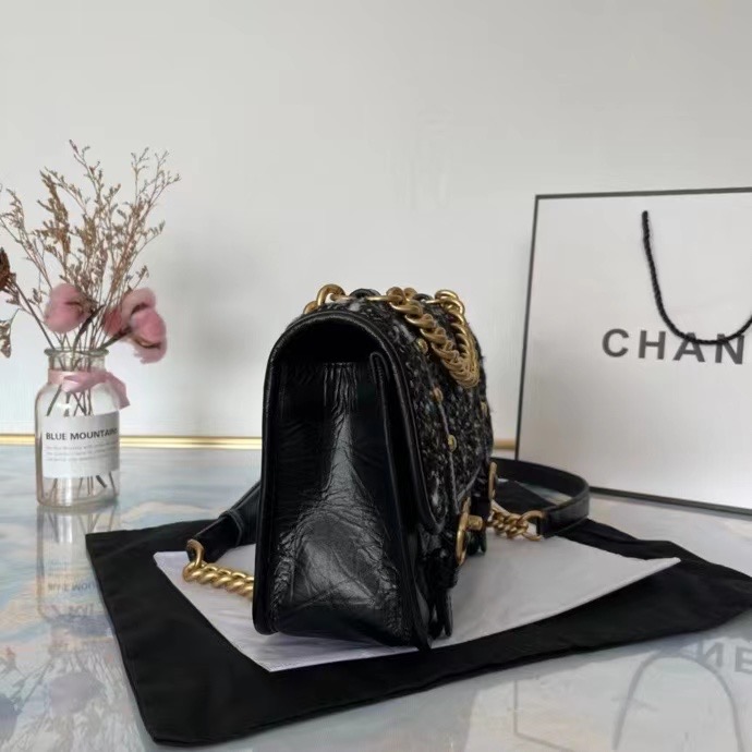 Chanel FLAP BAG AS2696 black