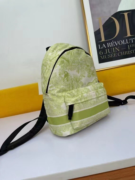 DIOR SMALL DIORTRAVEL BACKPACK M6108 green