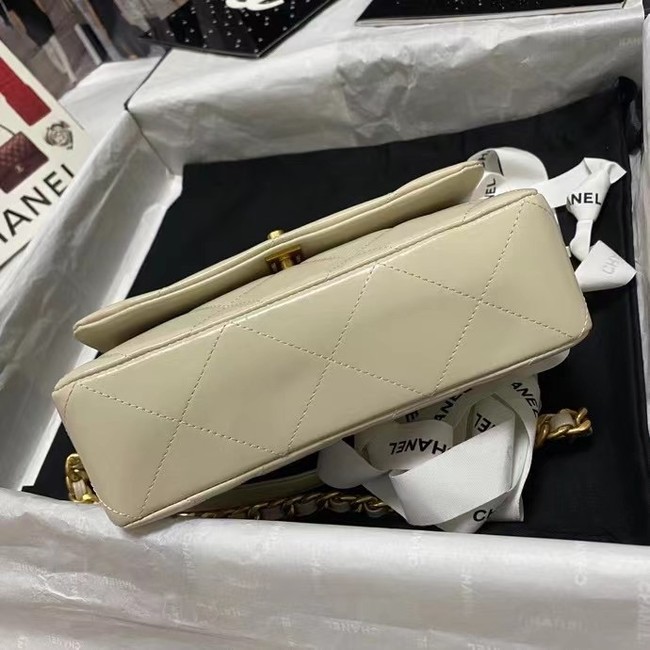 Chanel Flap Shoulder Bag Original leather AS9957 beige