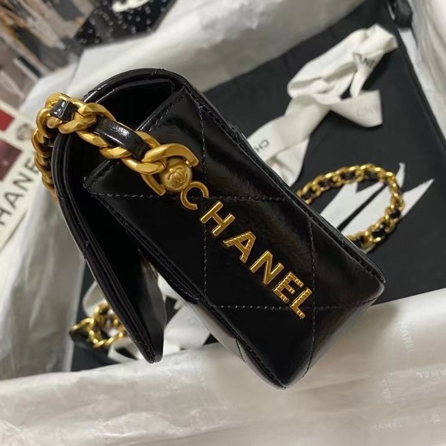 Chanel Flap Shoulder Bag Original leather AS9957 black