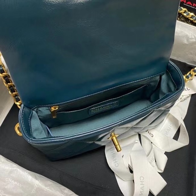 Chanel Flap Shoulder Bag Original leather AS9957 blue