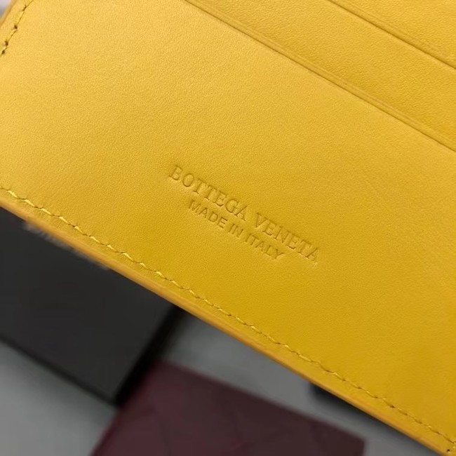 Bottega Veneta BI-FOLD WALLET 649603 yellow