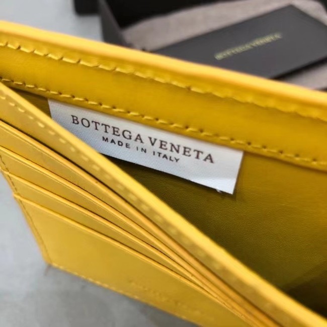 Bottega Veneta BI-FOLD WALLET 649603 yellow