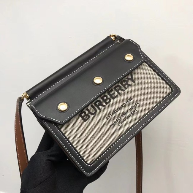 BurBerry Shoulder Bag 80146 black&brown