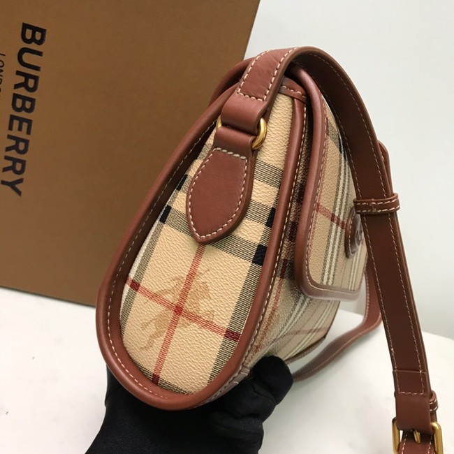 BurBerry Leather Shoulder Bag 20203 brown