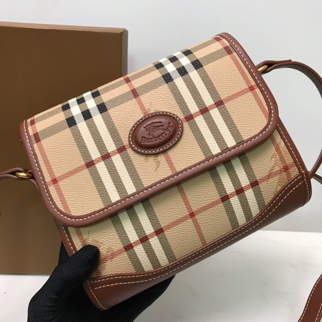 BurBerry Leather Shoulder Bag 20203 brown