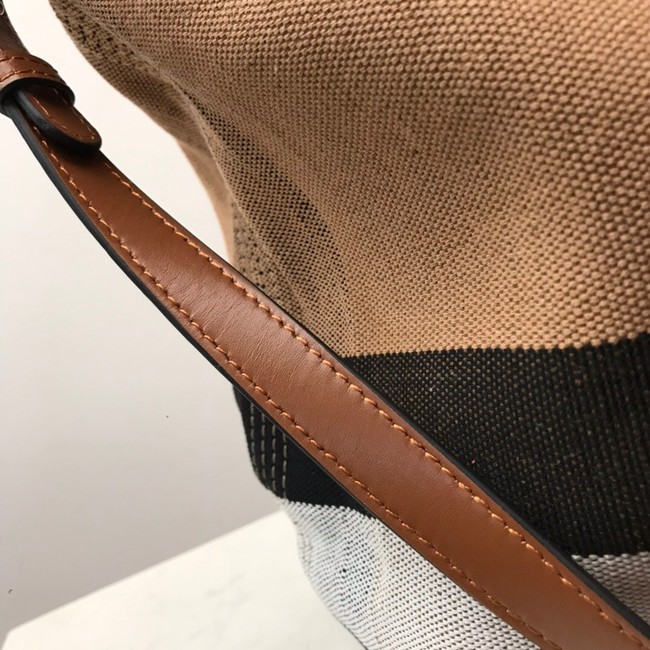 BurBerry Leather Shoulder Bag 3982 brown