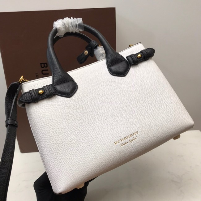 BurBerry Leather Shoulder Bag 40237 white