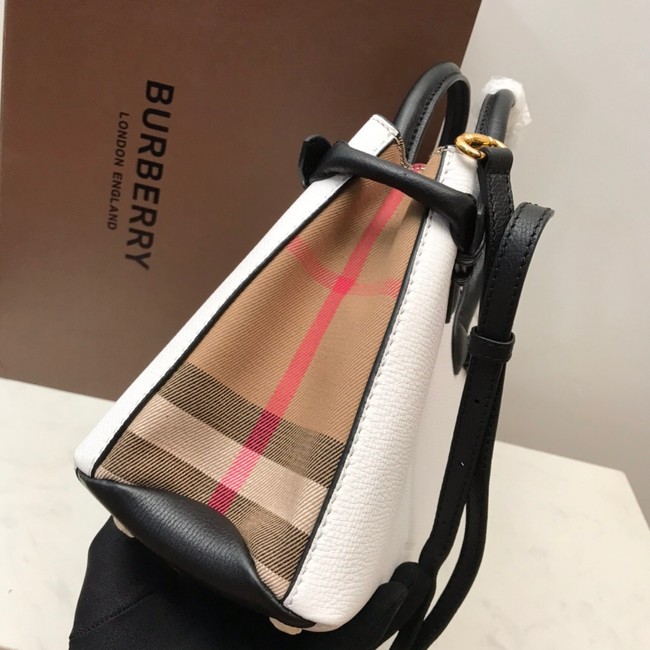 BurBerry Leather Shoulder Bag 40237 white