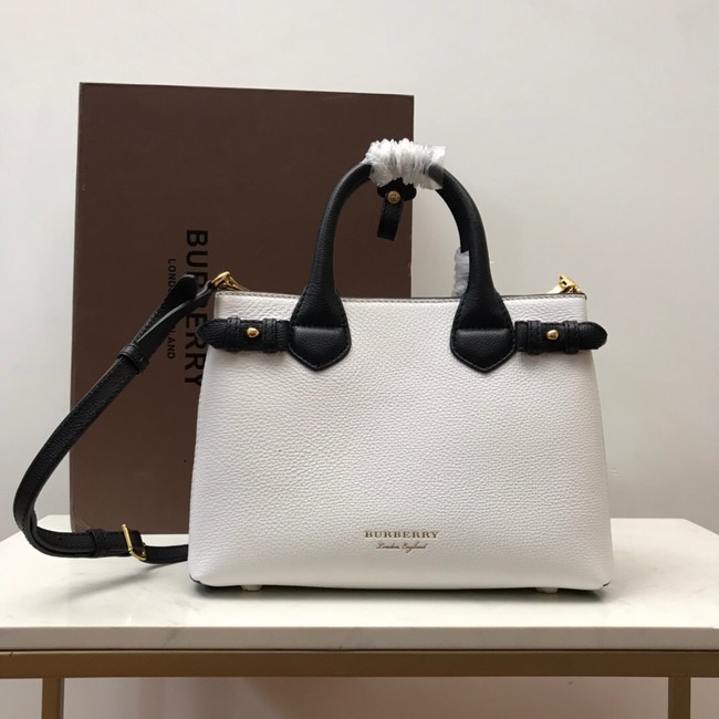 BurBerry Leather Shoulder Bag 40237 white