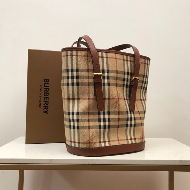 BurBerry Leather Shoulder Bag 80111 Wheat