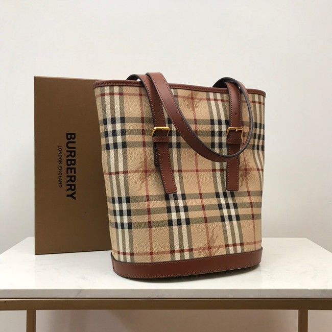 BurBerry Leather Shoulder Bag 80111 Wheat