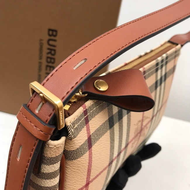 BurBerry Leather Shoulder Bag 80112 brown