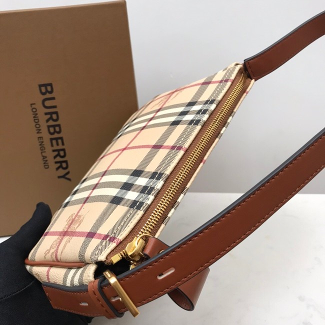 BurBerry Leather Shoulder Bag 80112 brown