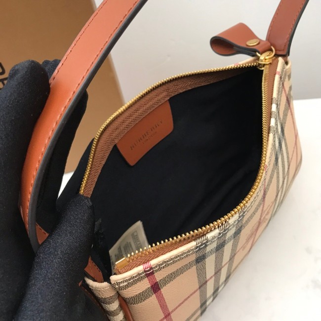 BurBerry Leather Shoulder Bag 80112 brown