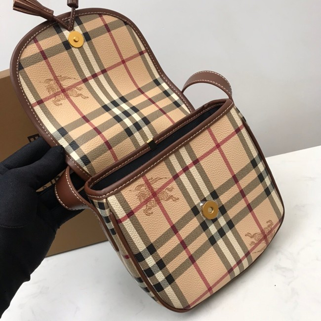 BurBerry Leather Shoulder Bag 80113 Wheat