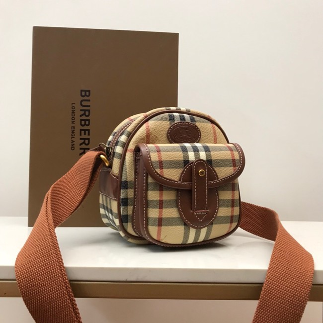 BurBerry Leather Shoulder Bag 80115 Wheat