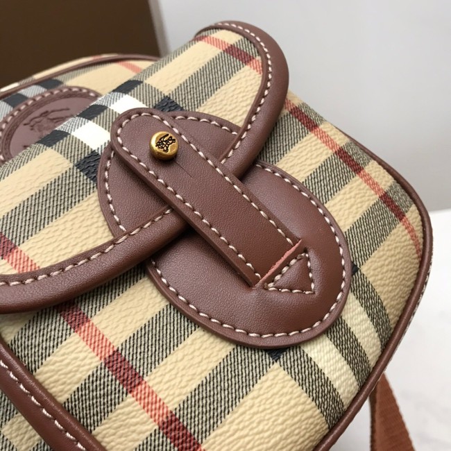 BurBerry Leather Shoulder Bag 80115 Wheat