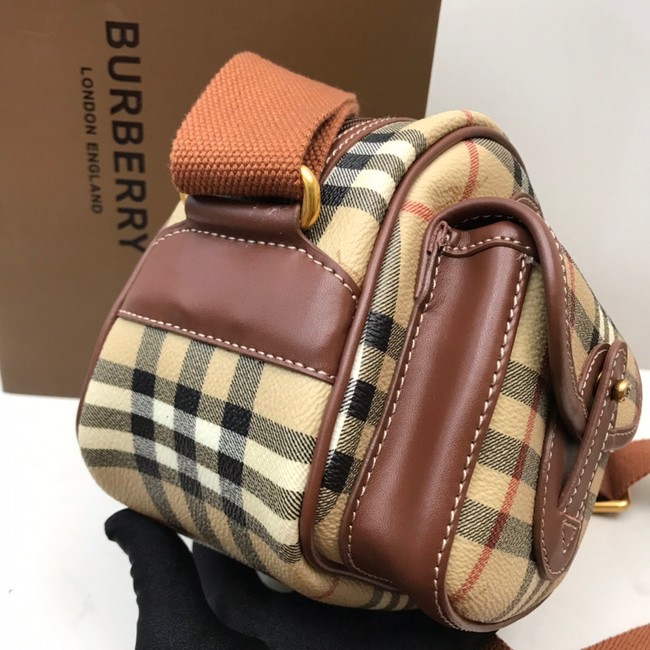 BurBerry Leather Shoulder Bag 80115 Wheat