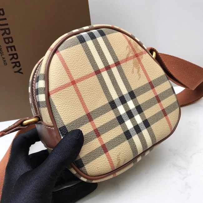 BurBerry Leather Shoulder Bag 80115 Wheat