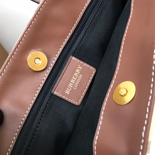 BurBerry Leather Shoulder Bag 80117 Wheat