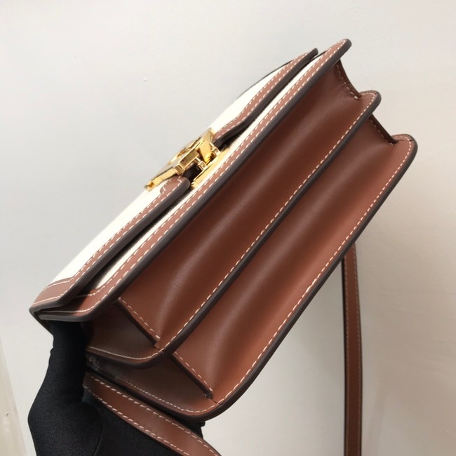 BurBerry Leather Shoulder Bag 80146 brown