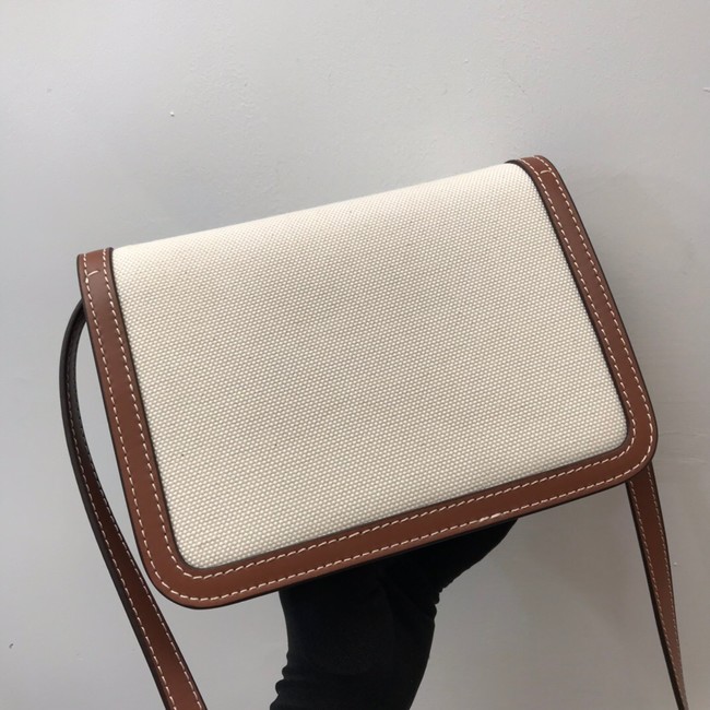 BurBerry Leather Shoulder Bag 80146 brown
